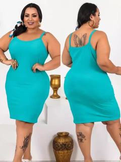 Vestido Alcinha Plus Size Tiffany