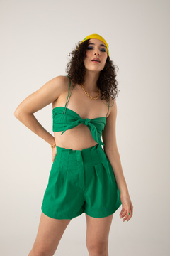 Cropped Talita - Verde - comprar online