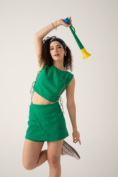 Shorts Saia Melina - Verde - comprar online
