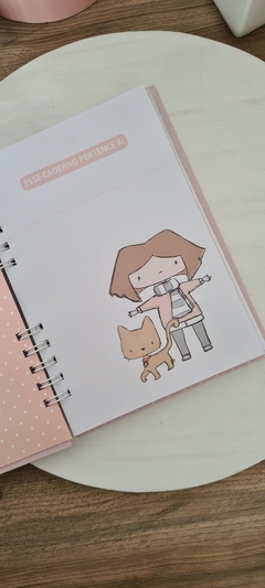 CADERNO SCRAP LUNA INVERNO na internet