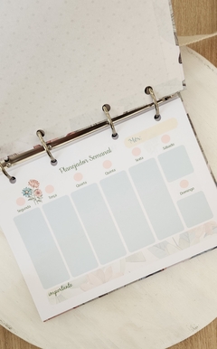 Imagem do FICHARIO PLANNER FLORES