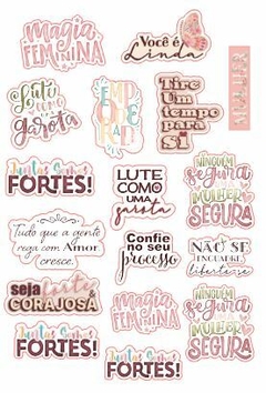 DIE CUTS MULHER 2023 FRASES - comprar online