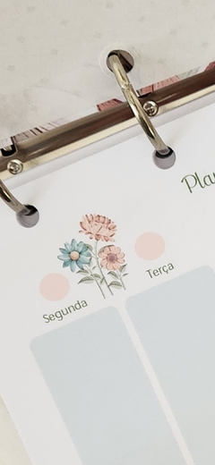 FICHARIO PLANNER FLORES