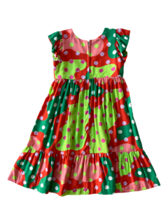 Vestido Colorido de Bolinhas - comprar online