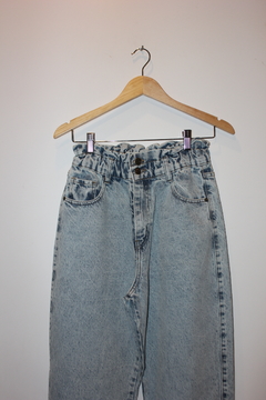 Jean Mom Ori Tiro Alto Doble Botones - comprar online