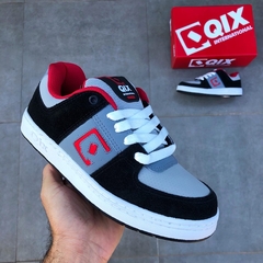 TÊNIS QIX - 90s Preto / Vermelho/Branco