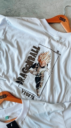 Camiseta DHB Dragon Ball Branca - DURAHABILIDADE SKATESHOP