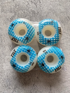 Roda De Skate Tilt 53MM - Branca | Azul