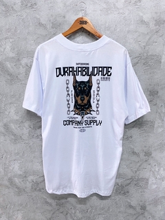 Camiseta DHB Doberman Branca