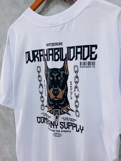 Camiseta DHB Doberman Branca - comprar online