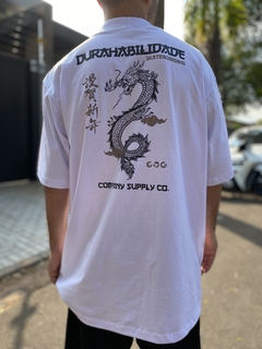 CAMISETA DHB DRAGON BRANCA