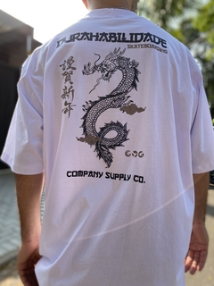 CAMISETA DHB DRAGON BRANCA na internet