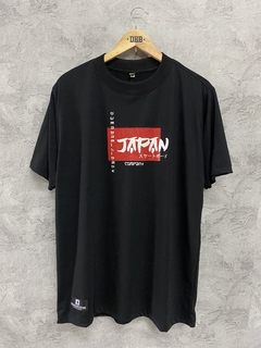 CAMISETA DHB PRETA LOGO JAPAN