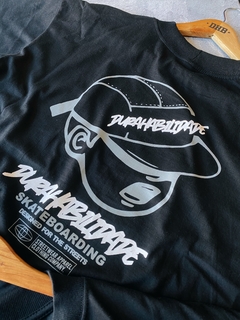 Camiseta DHB Child Preta - DURAHABILIDADE SKATESHOP