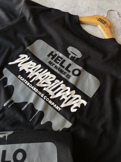 Camiseta DHB Preta Hello - loja online