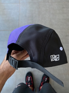 Boné Chronic 5panel preto roxo na internet