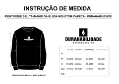 BLUSA MOLETOM DHB CARECA LOGO CIANORTE CITY - DURAHABILIDADE SKATESHOP