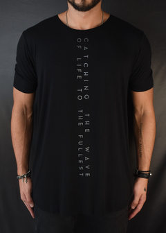 Camiseta Drop - Wave of Life Black n Black