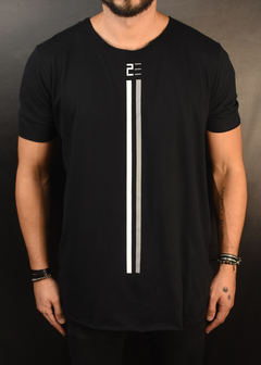 Camiseta Essentials - Stripes Black - 2E