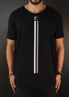 Camiseta Essentials - Stripes Black