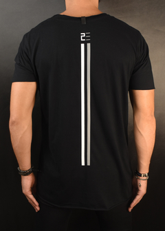 Camiseta Essentials - Stripes Black na internet