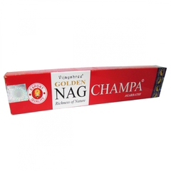 Incenso golden nag massala agarbathi Vijayshree 15g - Champa - comprar online