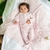 Saída de Maternidade Bebê Tricô Menina Rosa Pastel - Fofinho - comprar online