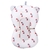 Almofada de Banho Para Bebê Bege Flores Vermelhas - Pimpolho - comprar online