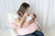 Almofada de Amamentação Lisa Rose - Batistela Baby - Lilifish Baby & Kids - Loja Online de Produtos Para Bebê e Criança