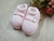 Sapatinho de Bebê em Tricot Fivela Rosa - comprar online