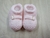Sapatinho de Bebê em Tricot Fivela Rosa - loja online