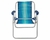 Cadeira de Praia Infantil Alta de Alumínio Dobrável Azul-Mor - comprar online