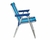 Cadeira de Praia Infantil Alta de Alumínio Dobrável Azul-Mor - loja online