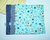 Toalha de Boca 3 Pçs Azul 25 x 25 cm - Lilifish Baby & Kids - Lilifish Baby & Kids - Loja Online de Produtos Para Bebê e Criança