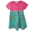 Vestido Infantil Pink/Turquesa Tamanho 2 - Fakini Forfun - Lilifish Baby & Kids - Loja Online de Produtos Para Bebê e Criança
