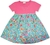 Vestido Infantil Pink/Turquesa Tamanho 2 - Fakini Forfun - comprar online