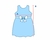 Vestido Bebê Regata Cinza Mescla Claro - Abrange - Lilifish Baby & Kids - Loja Online de Produtos Para Bebê e Criança