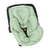 Capa Anatômica Verde Bebê Conforto Acolchoada Ajustável - Batistela Baby - comprar online