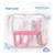 Kit Higiene Para Bebê 5 Pçs C/ Nécessaire Rosa - Pimpolho - Lilifish Baby & Kids - Loja Online de Produtos Para Bebê e Criança