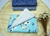 Toalha de Boca 3 Pçs Azul 25 x 25 cm - Lilifish Baby & Kids - comprar online