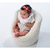 Faixa de Cabelo Bebê Triplo Branco/Marinho/Vermelho-Pimpolho - comprar online