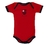 Body Bebê Flamengo Vermelho Manga Curta - Torcida Baby - comprar online
