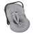Capa de Bebê Conforto Basic C/ Protetor de Cinto Cinza