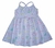 Vestido Infantil Estampado Lilás Tamanho 1 - Fakini ForFun na internet