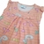 Vestido Bebê Estampado Laranja Tam G - Fakini - comprar online