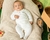 Macacão Para Bebê Menino Marfim Tricô Linha Brisa - Fofinho