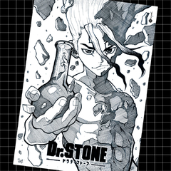 Poster A3 Dr. Stone.