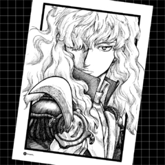 Poster A3 Griffith Berserk