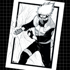 Poster A3 Kakashi Hatake - comprar online