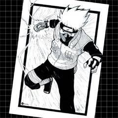 Poster A3 Kakashi Hatake